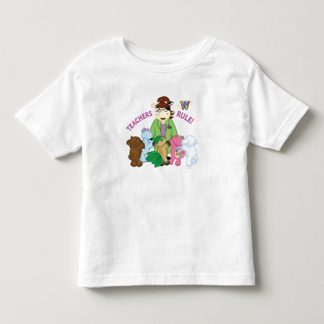 Camiseta De Bebé Webkinz: ¡Regla de los profesores! (Anverso)