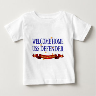 Camiseta De Bebé Welcome Home USS Defender