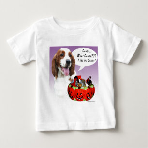 Camiseta De Bebé Welsh Springer Spaniel Halloween Candy