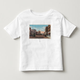 Camiseta De Bebé Wenatchee, opinión de WAStreet de la avenida de