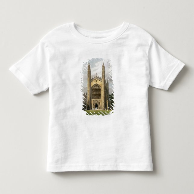 Camiseta De Bebé West End de College Chapel, Cambridge de rey, de (Anverso)