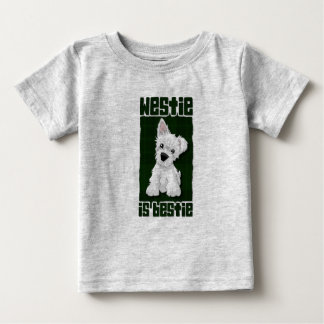 Camiseta De Bebé Westie es Bestie