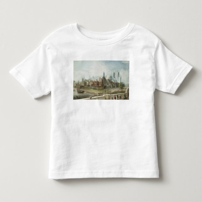 Camiseta De Bebé Westminster Hall y abadía (Anverso)