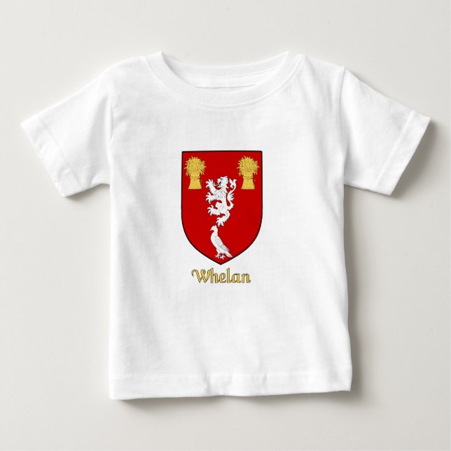 Camiseta De Bebé Whelan Family Shield (Anverso)