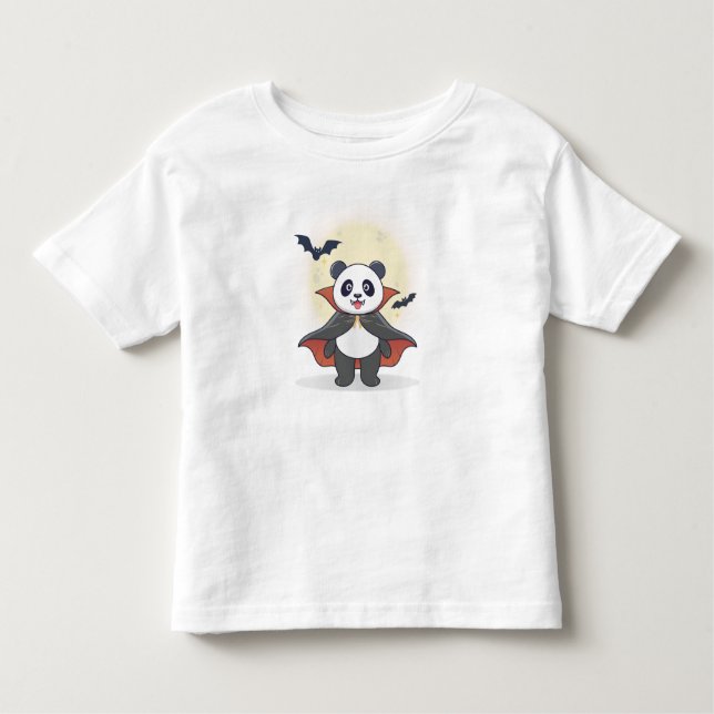 Camiseta De Bebé Whimsical Panda Wizard with Magic Hat (Anverso)