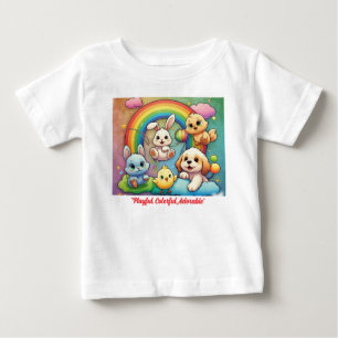 Camiseta De Bebé "Whimsical Wildlife Wonders"
