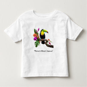 Camiseta De Bebé "Whimsy tropical"