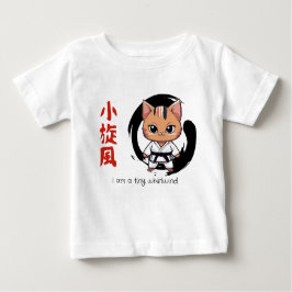 Camiseta De Bebé Whirlwind Kitten: Un Acompañante Perfecto Del Lunc