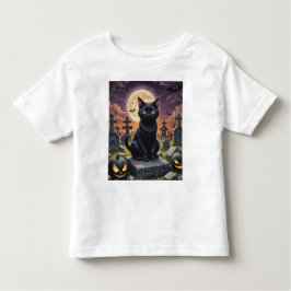 Camiseta De Bebé Whiskers of the Witching Hour - Gato negro