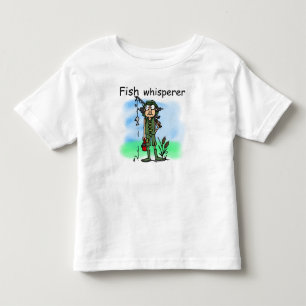 Camiseta De Bebé Whisperer de los pescados