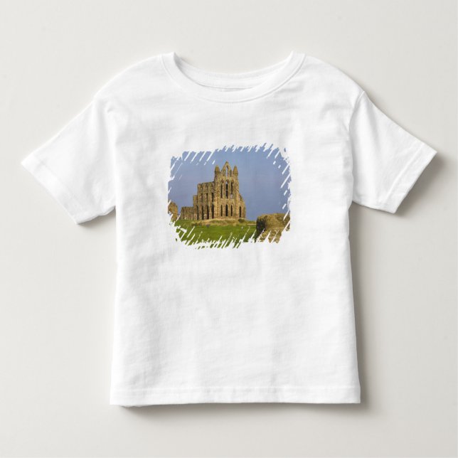 Camiseta De Bebé Whitby Abbey, Whitby, North Yorkshire, Inglaterra (Anverso)