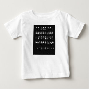 Camiseta De Bebé White Fleece Toddler Sweatshirt