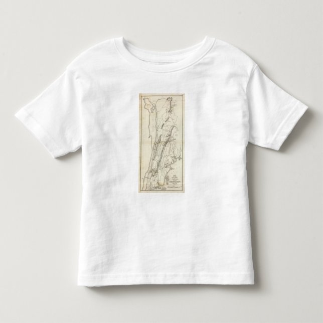 Camiseta De Bebé White Plains y armas (Anverso)
