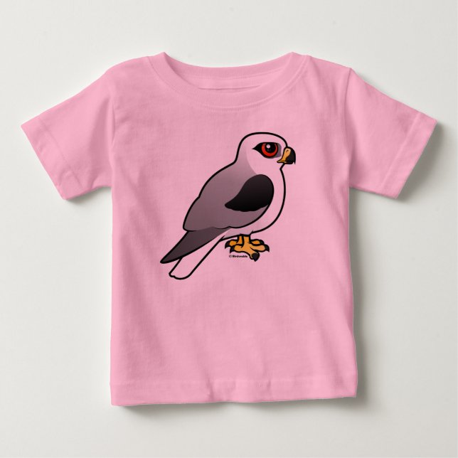 Camiseta De Bebé White-tailed Kite (Anverso)