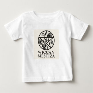 Camiseta De Bebé Wiccan Mestiza + Mexica Heart