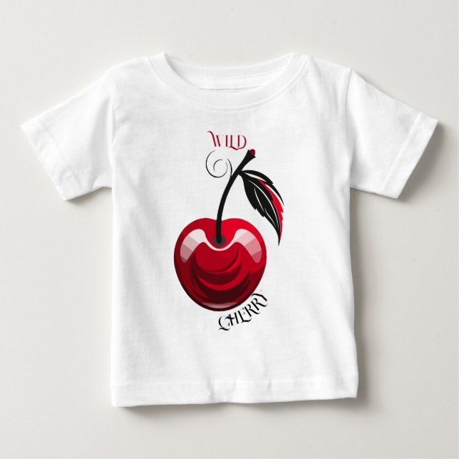 Camiseta De Bebé Wild Cherry (Anverso)