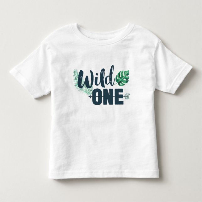 Camiseta De Bebé Wild ONE Boy Birthday Shirt (Anverso)