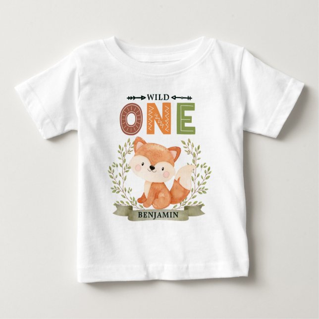 Camiseta De Bebé WILD ONE First Forest (Anverso)