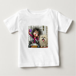 Camiseta De Bebé "Wild Selfie Fun Kid's T-Shirt"