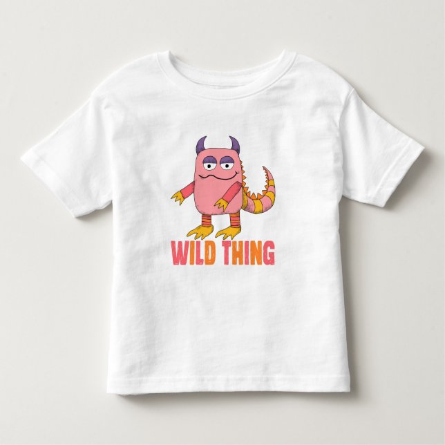 CAMISETA DE BEBÉ WILD THING (Anverso)