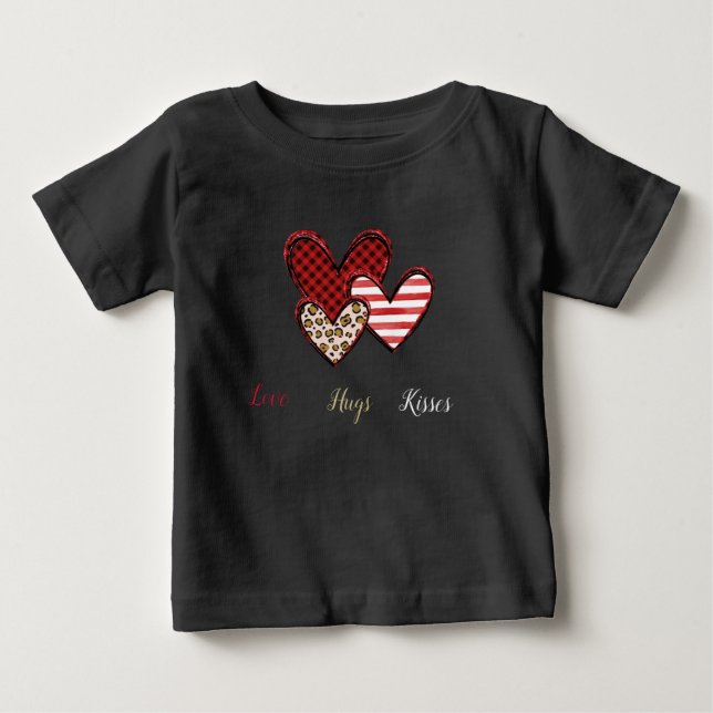 Camiseta de bebé Wild valentine (Anverso)