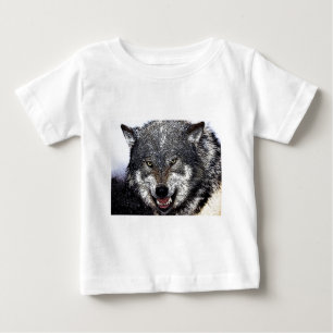 Camiseta De Bebé Wild Wolf