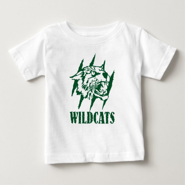 Camiseta De Bebé Wildcats de la Unión Wayland #9 (Anverso)