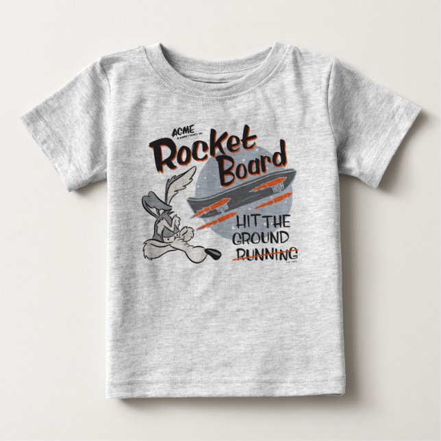 Camiseta De Bebé WILE E. COYOTE™ ACME Rocket Board (Anverso)