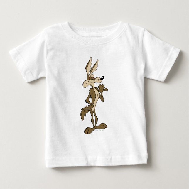 Camiseta De Bebé WILE E. COYOTE™ Parece Orgulloso (Anverso)