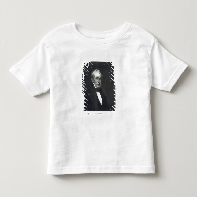Camiseta De Bebé William Henry Harrison, 9no presidente de la unión (Anverso)