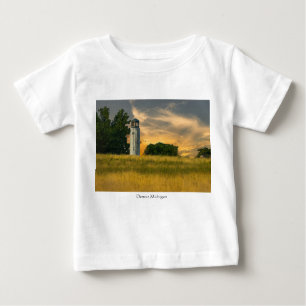 Camiseta De Bebé William Livingston Lighthouse Baby T-Shirt