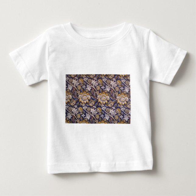 Camiseta De Bebé William Morris Wey Floral Wallpaper (Anverso)