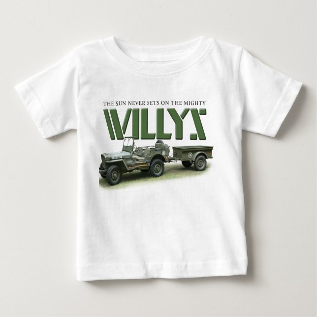 Camiseta De Bebé Willys Toddler Tee (Anverso)