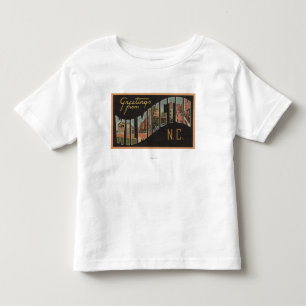 Camiseta De Bebé Wilmington, Carolina del Norte - escenas grandes