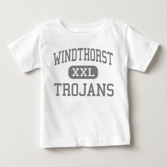 Camiseta De Bebé Windthorst - Trojan - alto - Windthorst Tejas (Anverso)