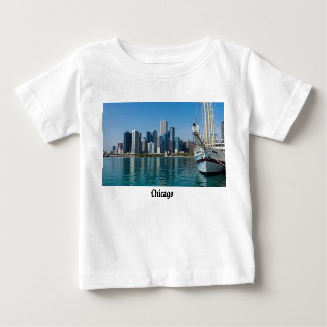 Camiseta De Bebé Windy Sailing (Anverso)