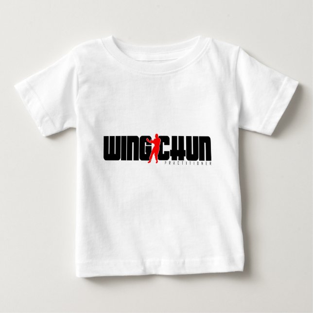Camiseta De Bebé Wing Chun Practiderer (Anverso)