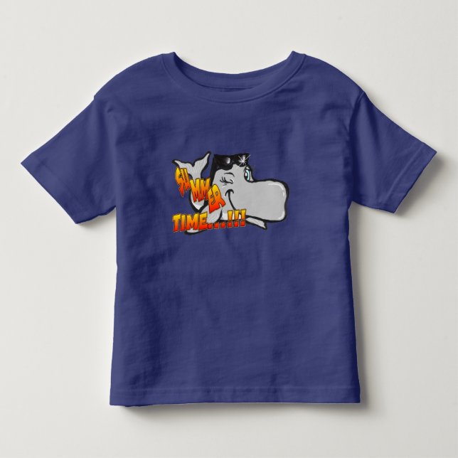 Camiseta De Bebé Winking Whale Toddler T-Shirt (Anverso)