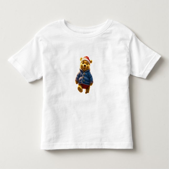 Camiseta De Bebé Winnie the Pooh listo para Navidades (Anverso)