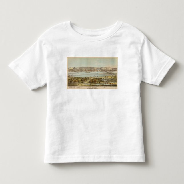 Camiseta De Bebé Winona, Minnesota (Anverso)