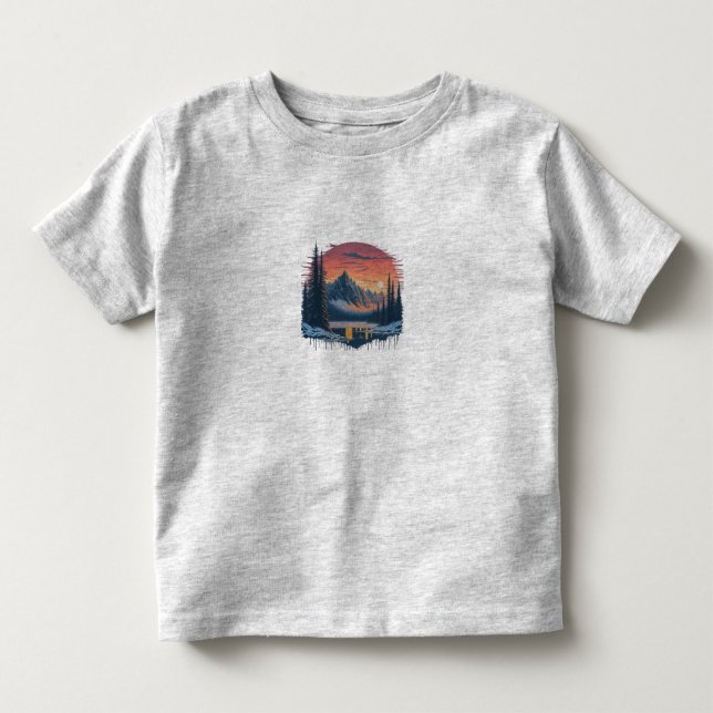 Camiseta De Bebé Winter Wonderland Toddler (Anverso)