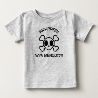 Wipe Me Booty! - Pirate Baby