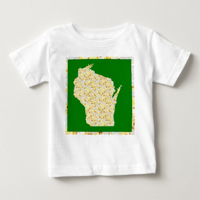CAMISETA DE BEBÉ WISCONSIN (Anverso)