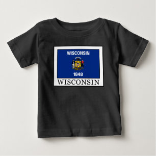 Camiseta De Bebé Wisconsin