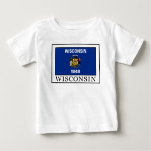 Camiseta De Bebé Wisconsin