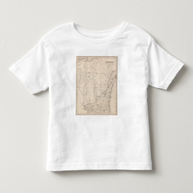 Camiseta De Bebé Wisconsin 5 (Anverso)