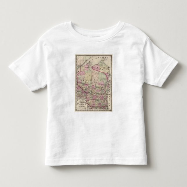 Camiseta De Bebé Wisconsin 9 (Anverso)
