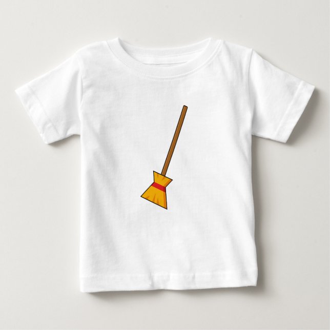Camiseta De Bebé Witch Broom (Anverso)