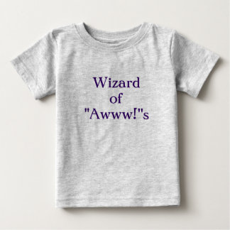 Camiseta De Bebé Wizard of "Awww!"s
