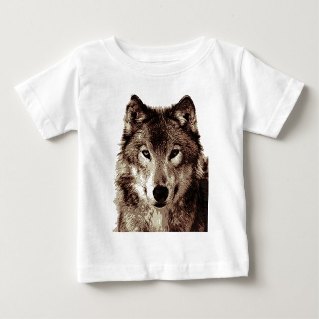 Camiseta De Bebé Wolf (Anverso)